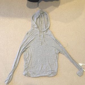 THIN GRAY HOODIE